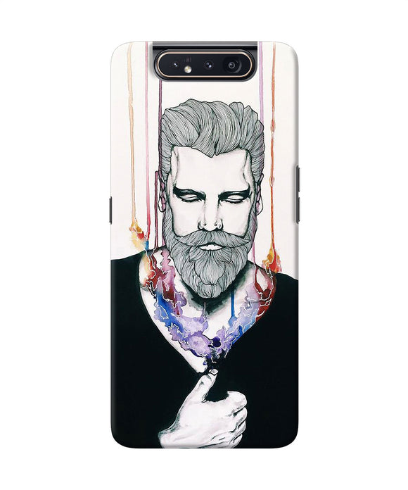 Beard Man Character Samsung A80 Back Cover