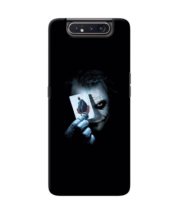 Joker Dark Knight Card Samsung A80 Back Cover