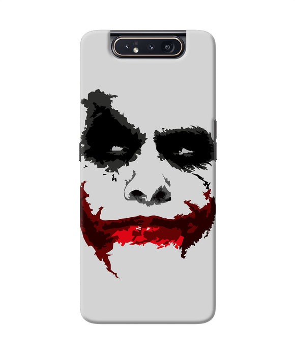 Joker Dark Knight Red Smile Samsung A80 Back Cover