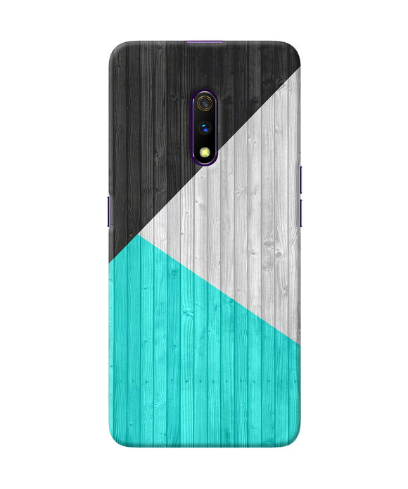 Wooden Abstract Realme X Back Cover