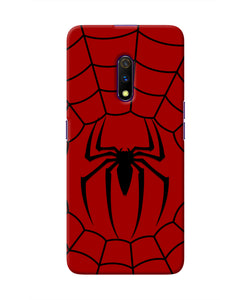 Spiderman Web Realme X Real 4D Back Cover