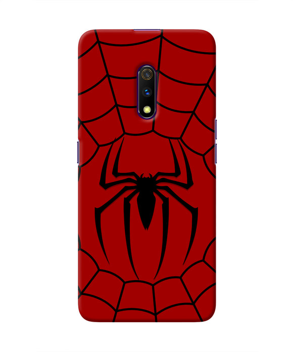 Spiderman Web Realme X Real 4D Back Cover