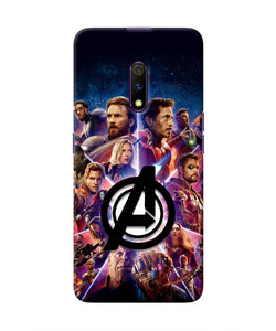 Avengers Superheroes Realme X Real 4D Back Cover