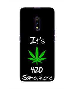 Weed Quote Realme X Real 4D Back Cover