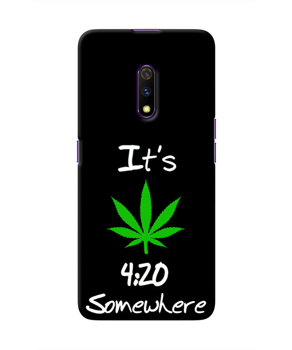 Weed Quote Realme X Real 4D Back Cover