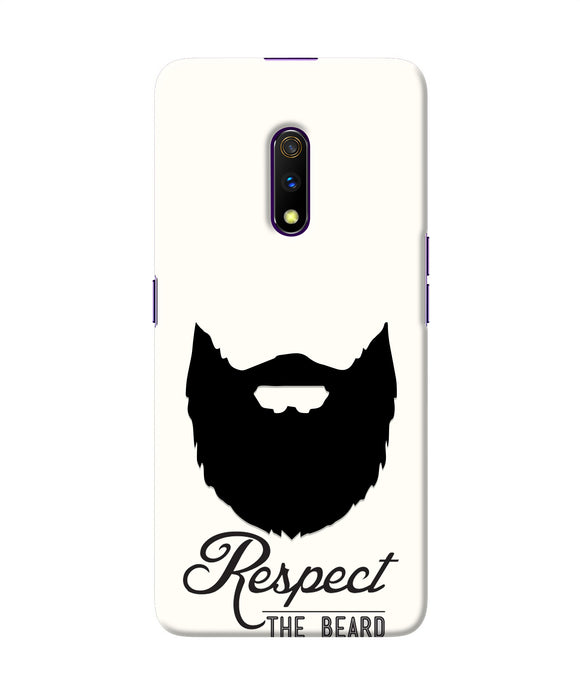 Respect the Beard Realme X Real 4D Back Cover