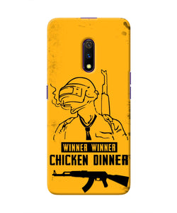 PUBG Chicken Dinner Realme X Real 4D Back Cover