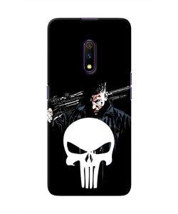 Punisher Character Realme X Real 4D Back Cover