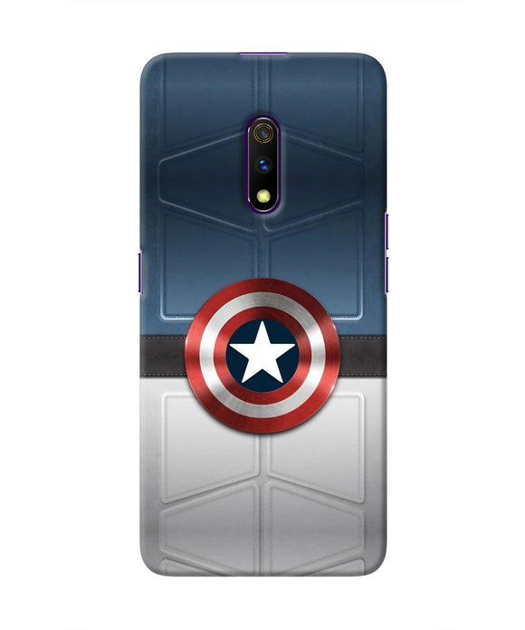 Captain America Suit Realme X Real 4D Back Cover