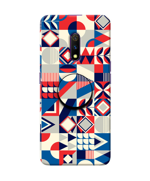 Colorful Pattern Realme X Pop Case