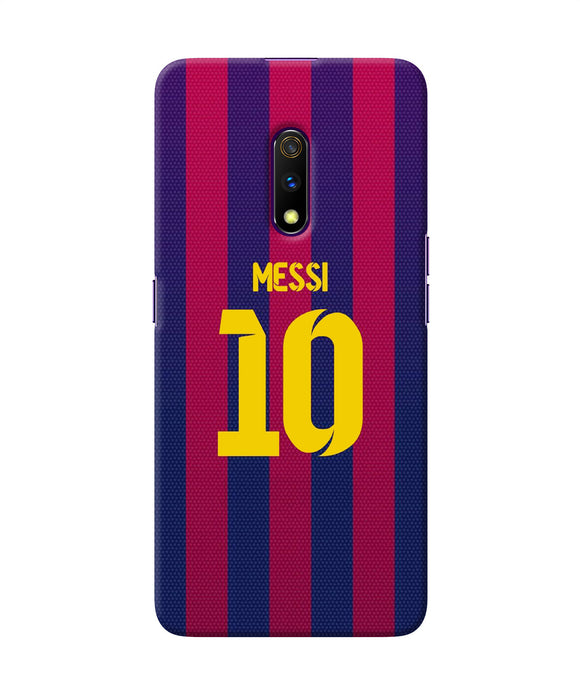 Messi 10 Tshirt Realme X Back Cover