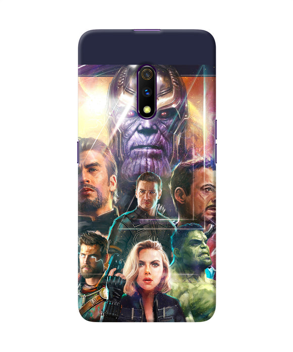 Avengers Poster Realme X Back Cover