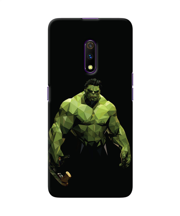 Abstract Hulk Buster Realme X Back Cover