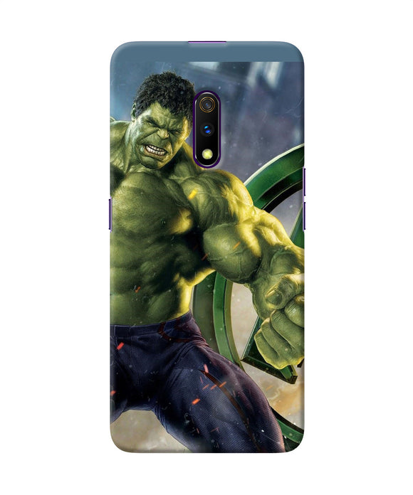 Angry Hulk Realme X Back Cover