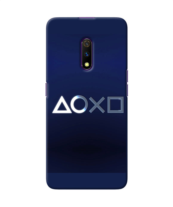 Aoxo Logo Realme X Back Cover