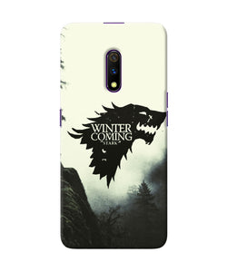 Winter Coming Stark Realme X Back Cover