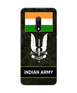 Indian Flag Balidan Logo Realme X Back Cover