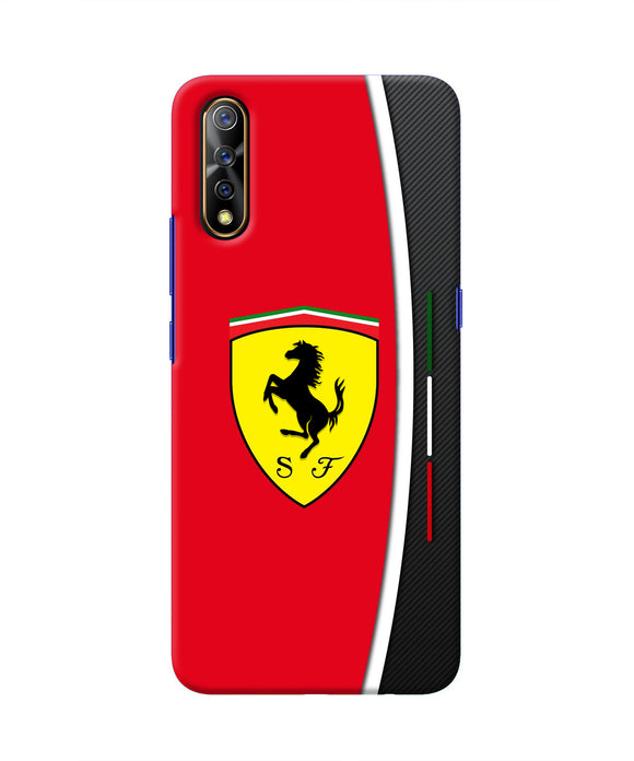 Ferrari Abstract Red Vivo S1/Z1x Real 4D Back Cover