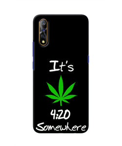 Weed Quote Vivo S1/Z1x Real 4D Back Cover