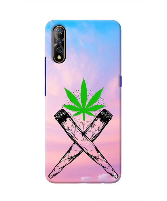 Weed Dreamy Vivo S1/Z1x Real 4D Back Cover