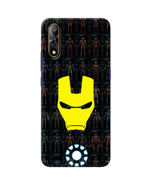 Iron Man Suit Vivo S1/Z1x Real 4D Back Cover