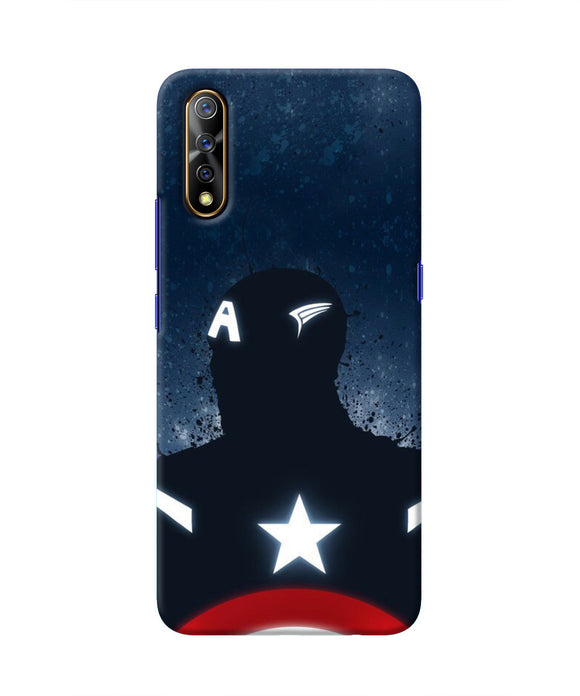 Captain america Shield Vivo S1/Z1x Real 4D Back Cover