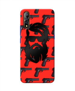 Rocky Bhai Beard Look Vivo S1/Z1x Real 4D Back Cover