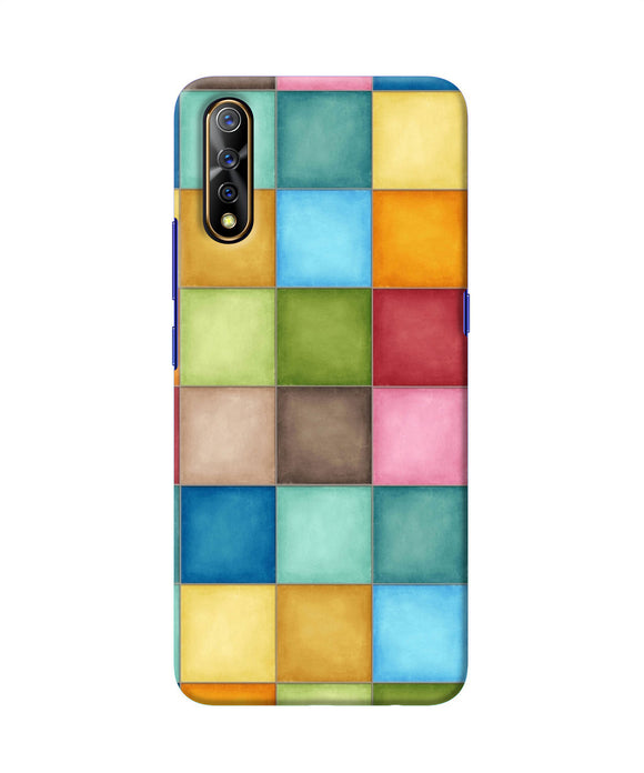 Abstract Colorful Squares Vivo S1 / Z1x Back Cover