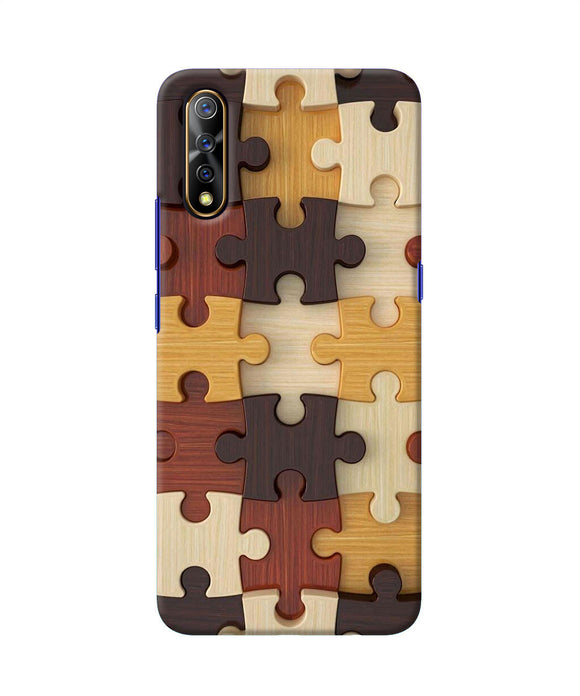 Wooden Puzzle Vivo S1 / Z1x Back Cover