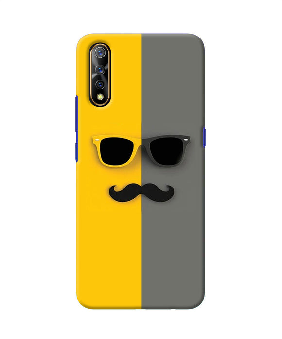 Mustache Glass Vivo S1 / Z1x Back Cover