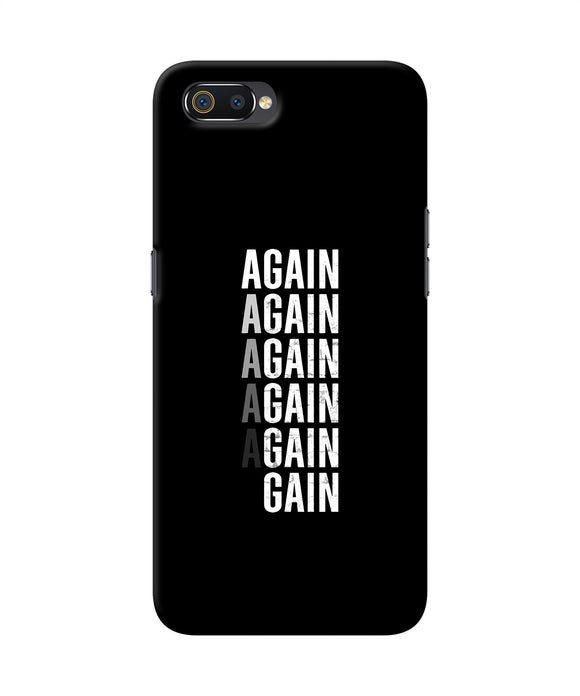 Again Again Gain Realme C2 Back Cover