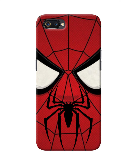 Spiderman Face Realme C2 Real 4D Back Cover