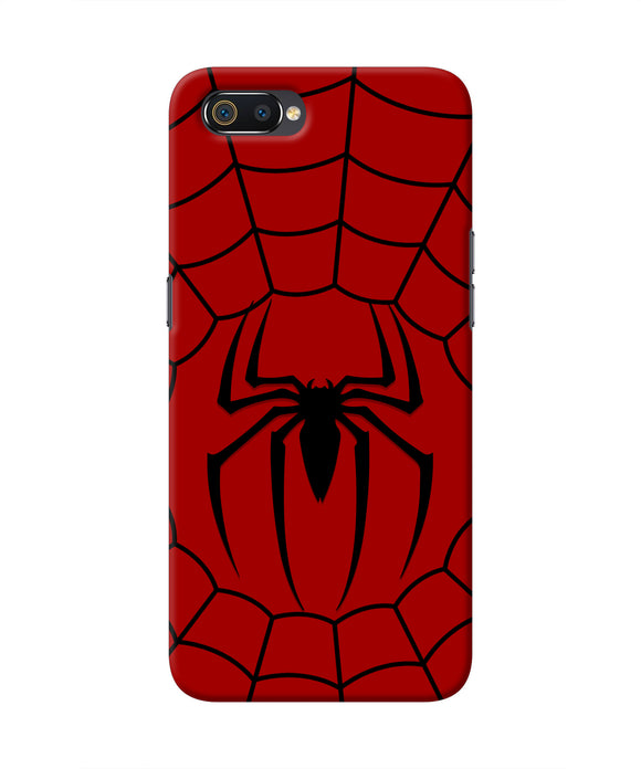 Spiderman Web Realme C2 Real 4D Back Cover
