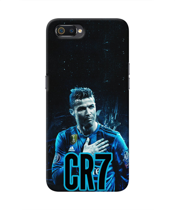 Christiano Ronaldo Blue Realme C2 Real 4D Back Cover