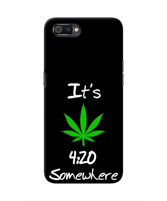 Weed Quote Realme C2 Real 4D Back Cover