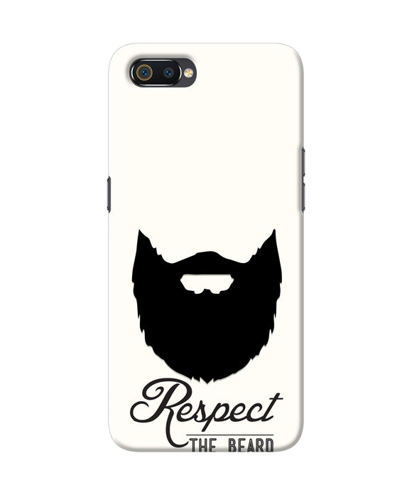 Respect the Beard Realme C2 Real 4D Back Cover