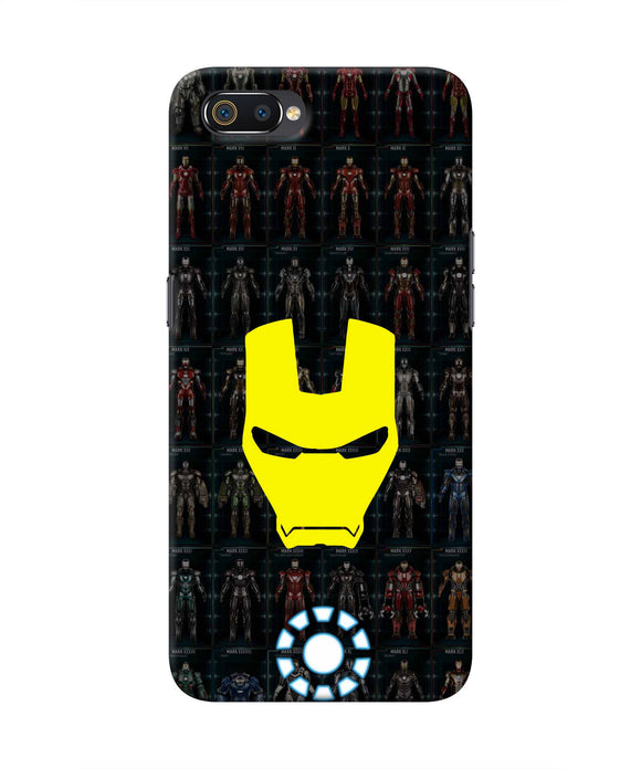 Iron Man Suit Realme C2 Real 4D Back Cover