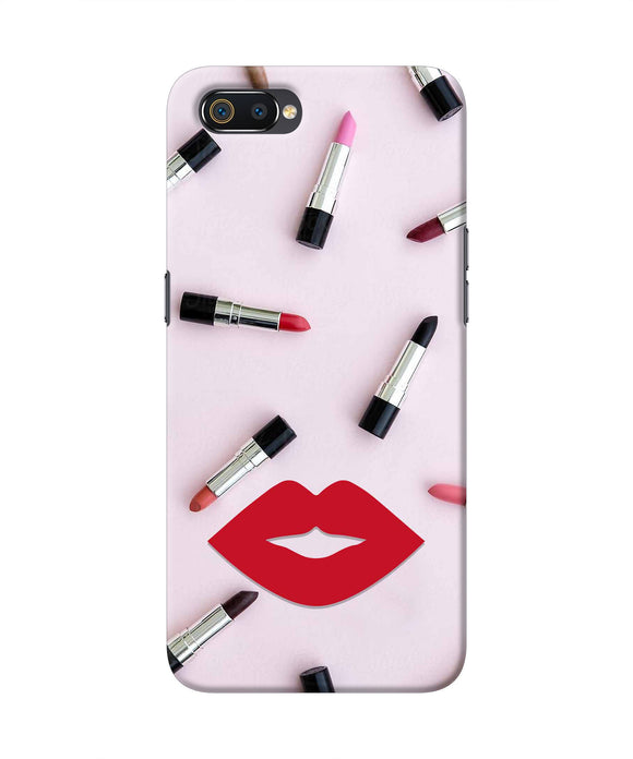 Lips Lipstick Shades Realme C2 Real 4D Back Cover