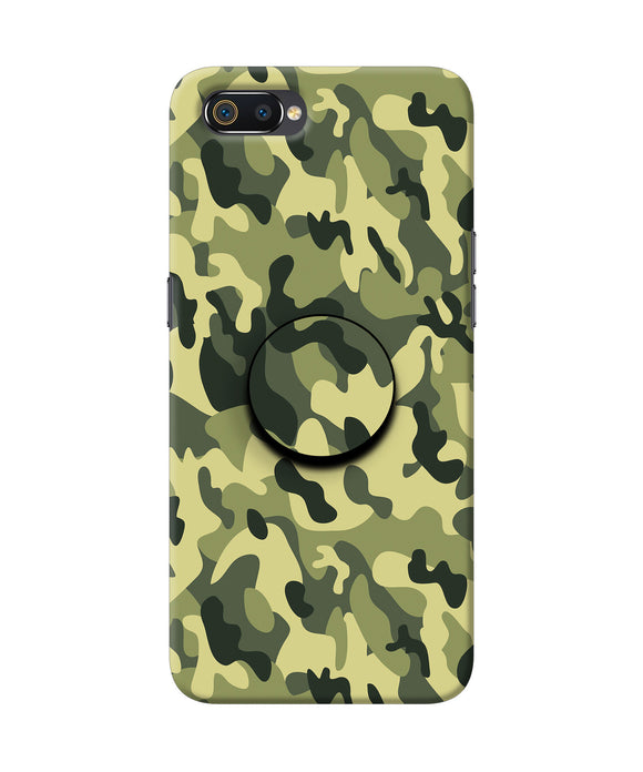 Camouflage Realme C2 Pop Case
