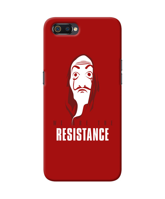 Money Heist Resistance Quote Realme C2 Back Cover