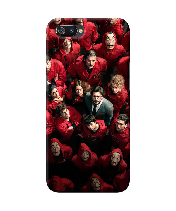 Money Heist Professor with Hostages Realme C2 Back Cover
