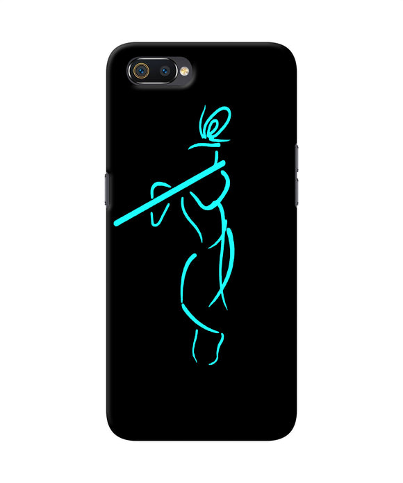 Lord Krishna Sketch Realme C2 Back Cover