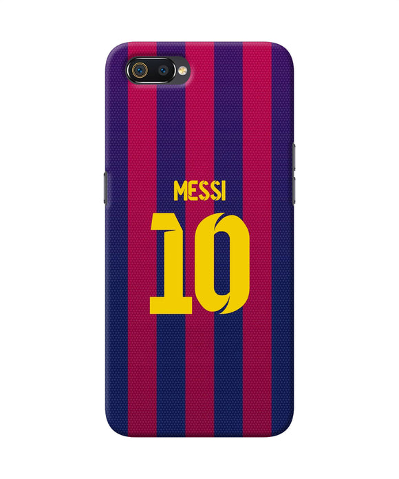 Messi 10 Tshirt Realme C2 Back Cover