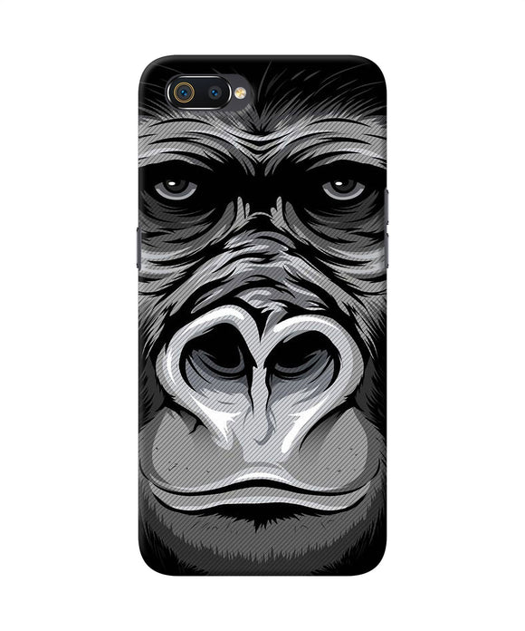 Black Chimpanzee Realme C2 Back Cover