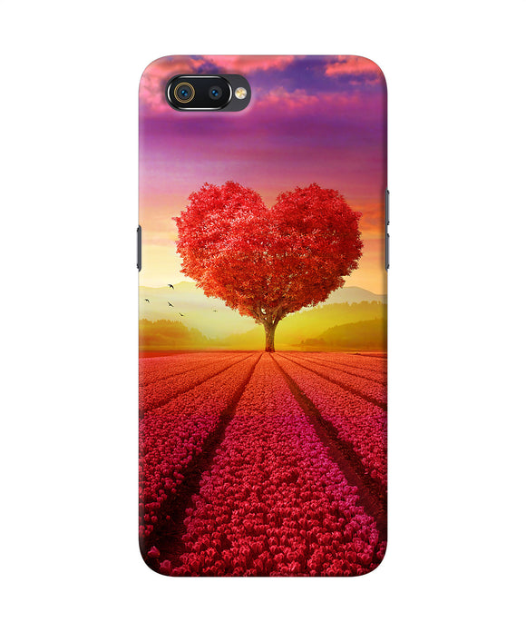 Natural Heart Tree Realme C2 Back Cover