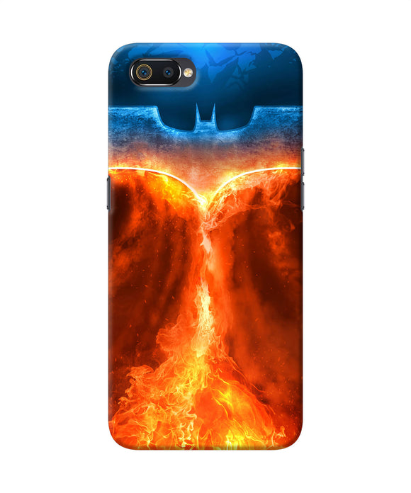 Burning Batman Logo Realme C2 Back Cover