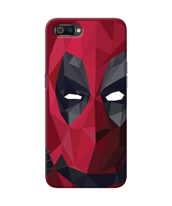 Abstract Deadpool Mask Realme C2 Back Cover