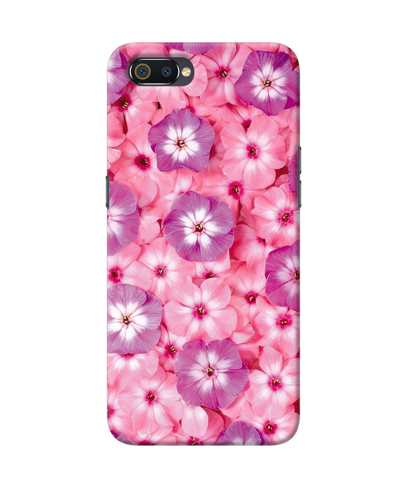 Natural Pink Flower Realme C2 Back Cover