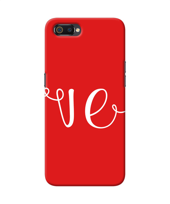 Love Two Realme C2 Back Cover