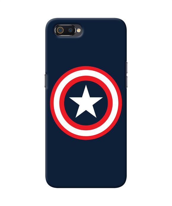 Captain America Logo Realme C2 Back Cover